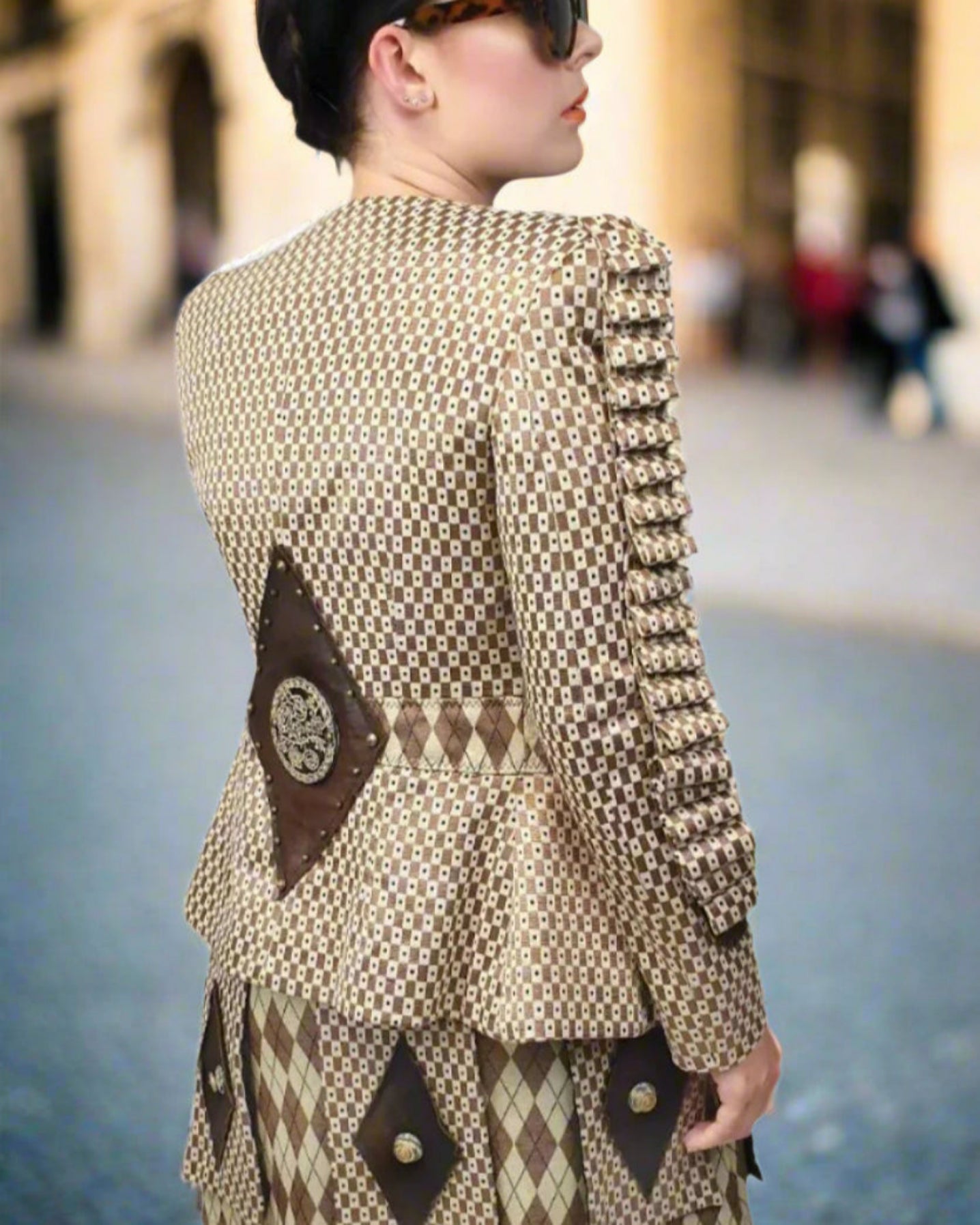 Gladiator Jacket with Dragon Sleeves