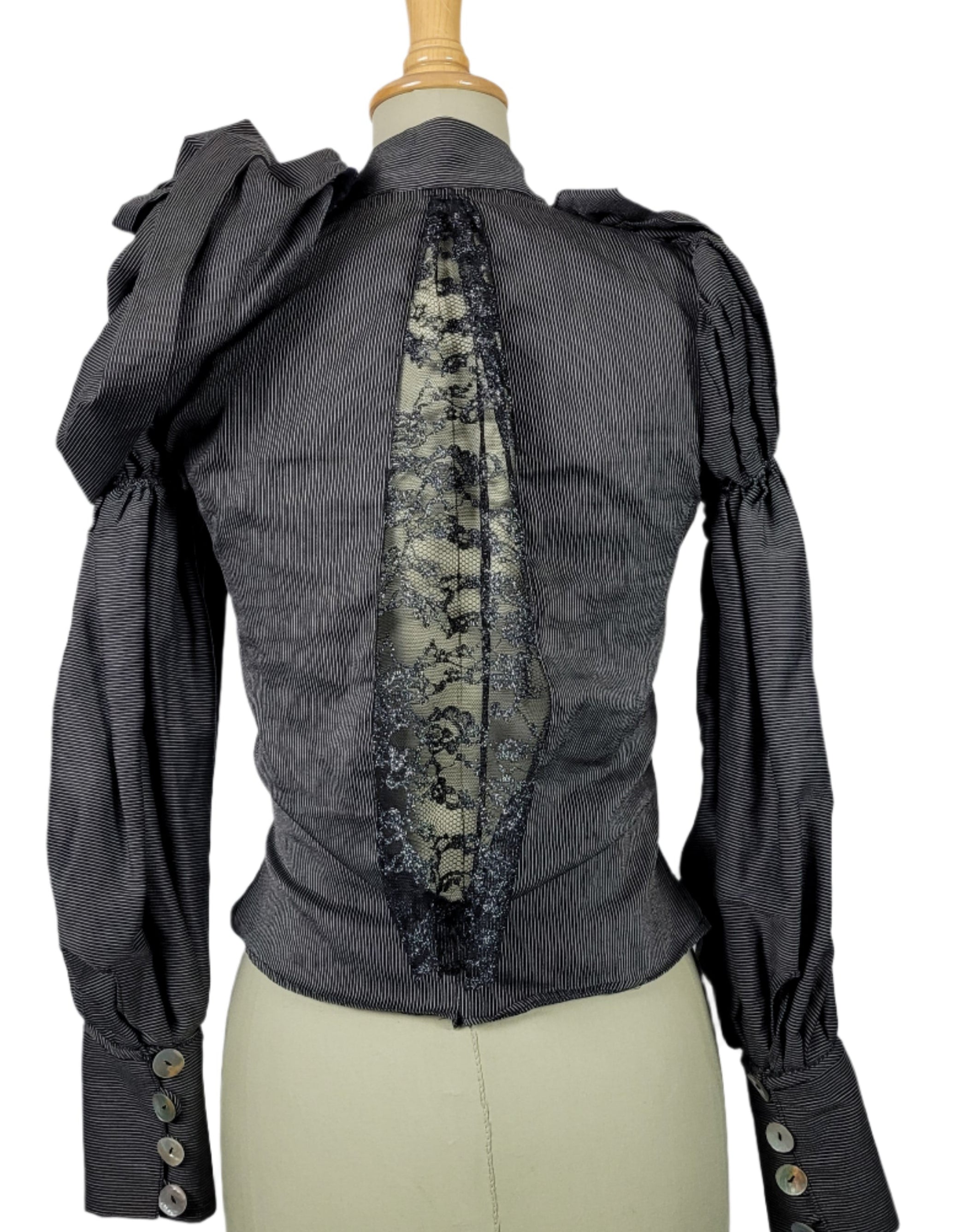 Dark gray Blouse 1900