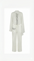Sahara Ethereal Luxury: The Sheer Silk Chiffon Coordinate Set