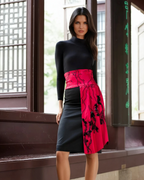 Asymmetric Tibet Skirt